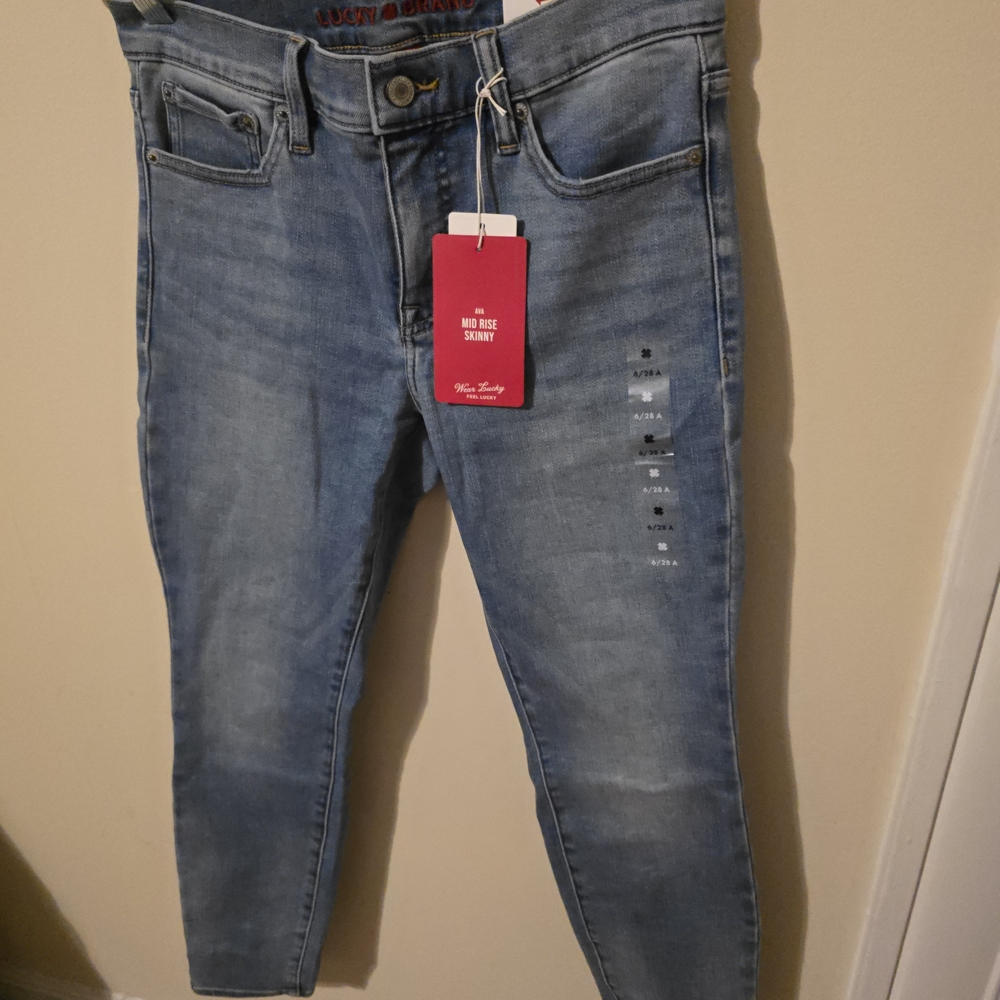 Lucky Brand Ava Blue Jeans